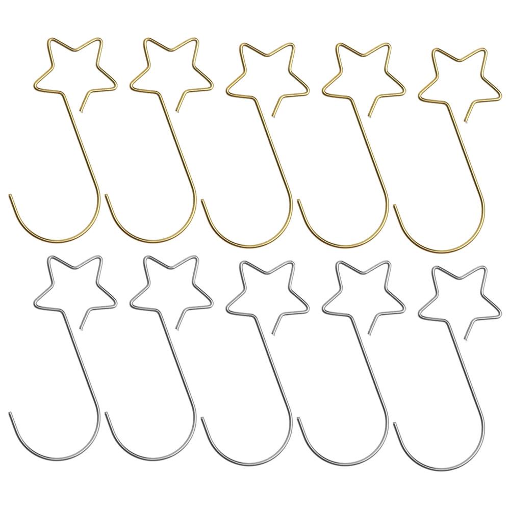 Set 20 Móc Treo Đồ Trang Trí Giáng Sinh|Giá Đỡ Đèn Treo Cây Thông Noel Trang Trí Nhà Cửa