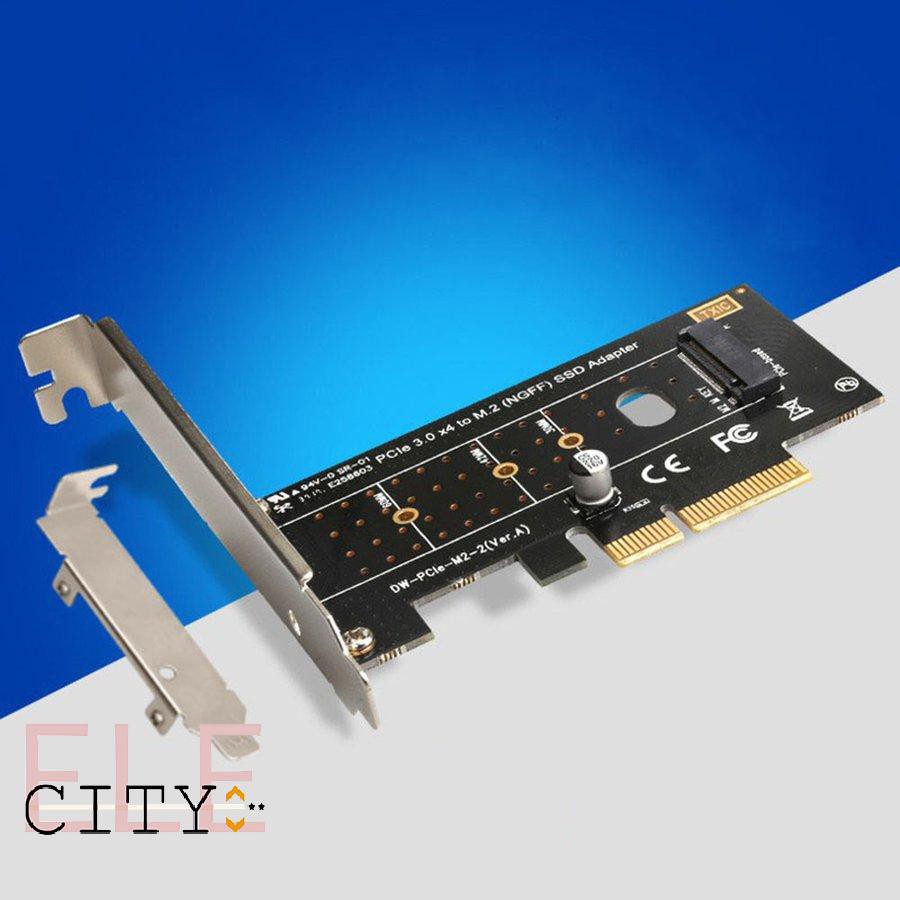 Card Chuyển Đổi 22ele M.2 Nvme Ssd Ngff Sang Pcie 3.0 X4 Adapter M Key Speed 6gbps