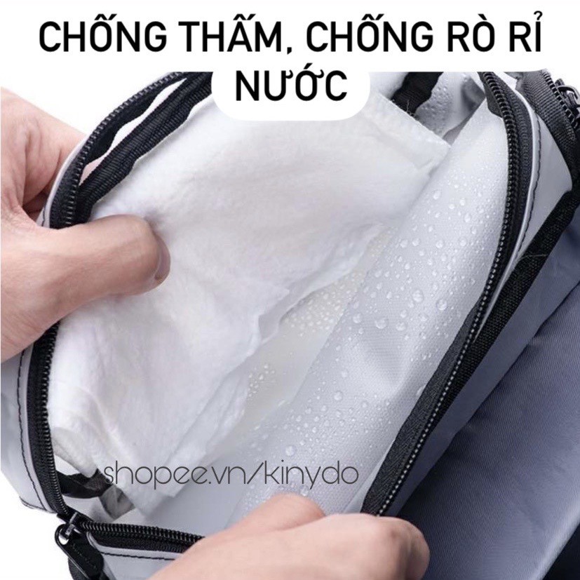 TÚI ĐỰNG ĐỒ CÁ NHÂN VỆ SINH MỸ PHẨM ĐI CÔNG TÁC DU LỊCH ĐA NĂNG XÁCH TAY NAM NỮ KHÔNG THẤM NƯỚC NATUREHIKE NH19SN004