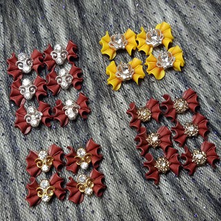 Nơ bột 5D nhụy charm cao cấp N13