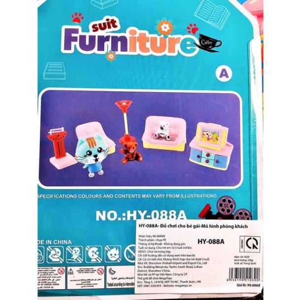 Đồ Chơi Cho Bé Gái - Mô Hình Phòng Khách HY-088A