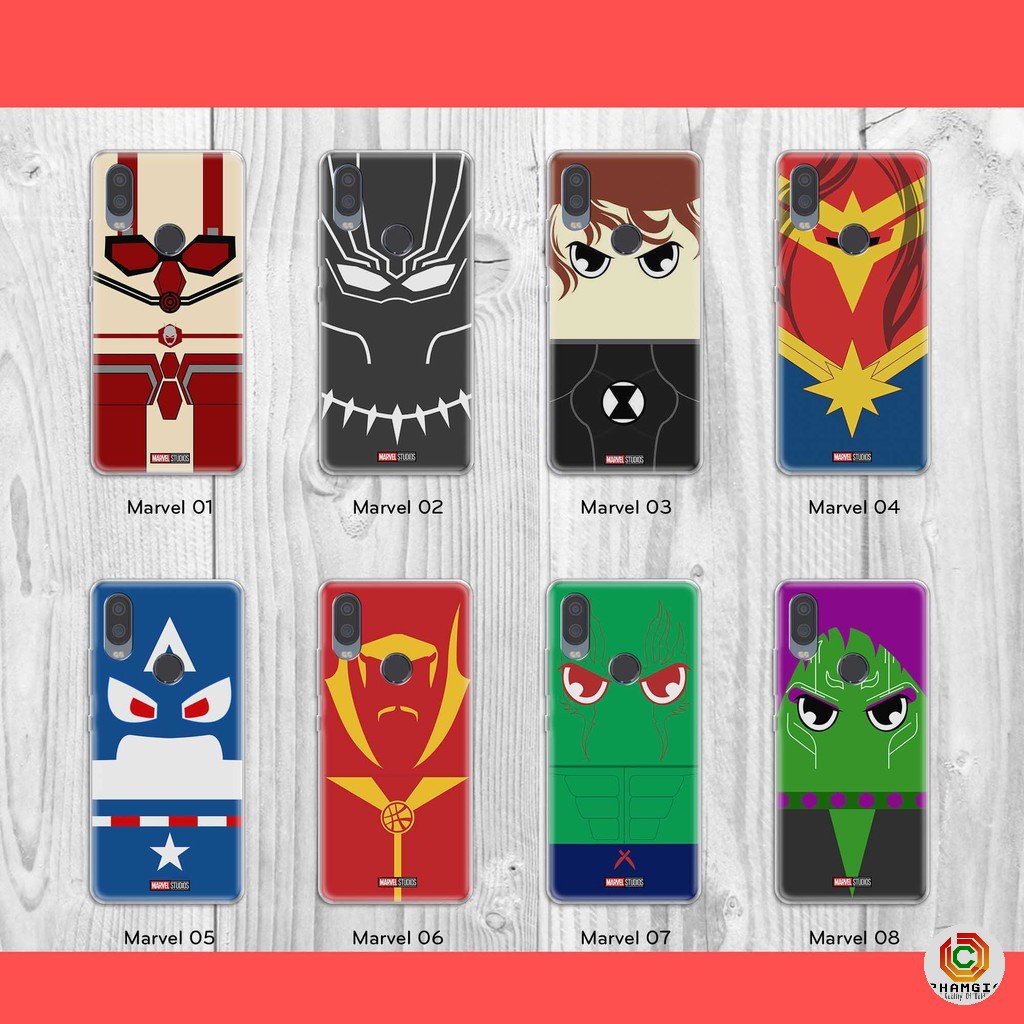 Ốp lưng vsmart active 1 active 1+ siêu anh hùng avenger