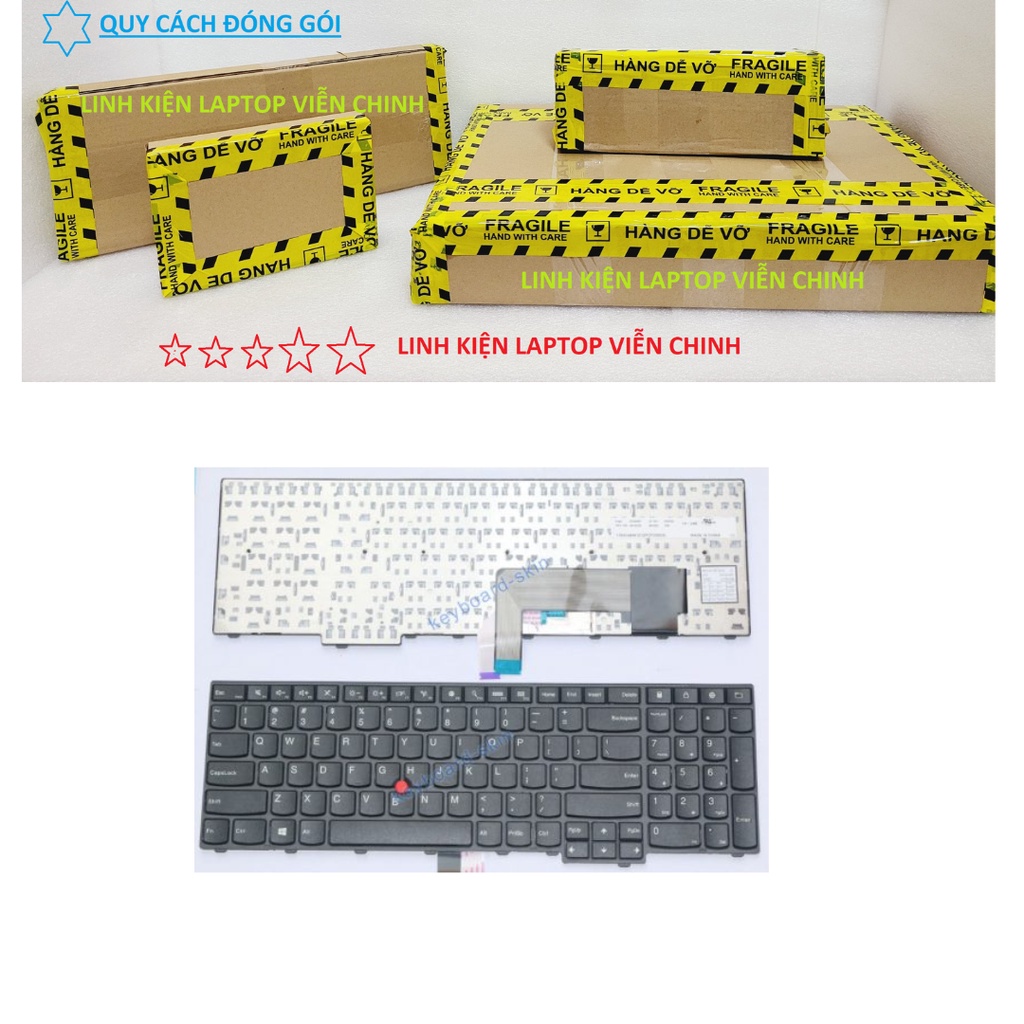 Bàn phím laptop Lenovo Edge E531 E540, Thinkpad W540 W541 T540P T550 T560 P50s P70s L540 L560 L570 – E540