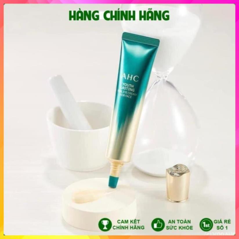 [TUÝP BÉ 12ML] Kem mắt AHC Ageless Real Eye Cream For Face 12ml