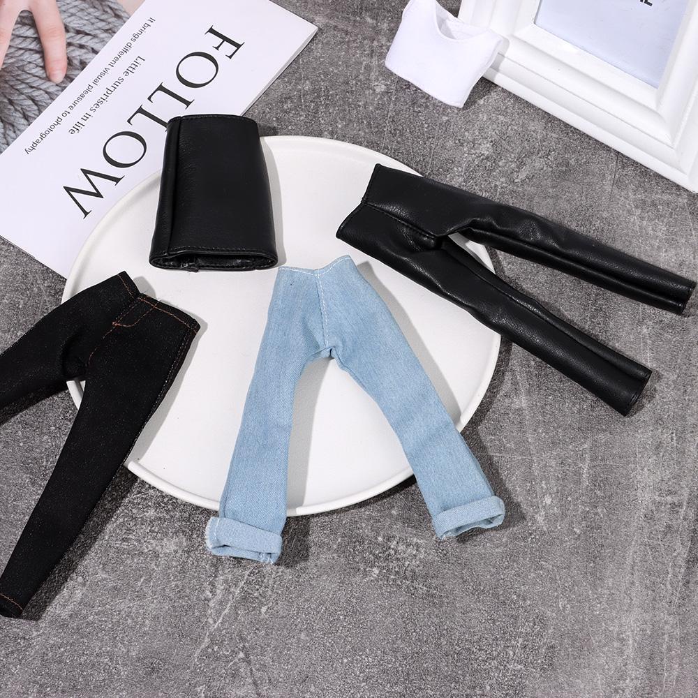 1 Bộ Áo Khoác Jeans Thời Trang Cho Búp Bê Tỉ Lệ 1 / 6