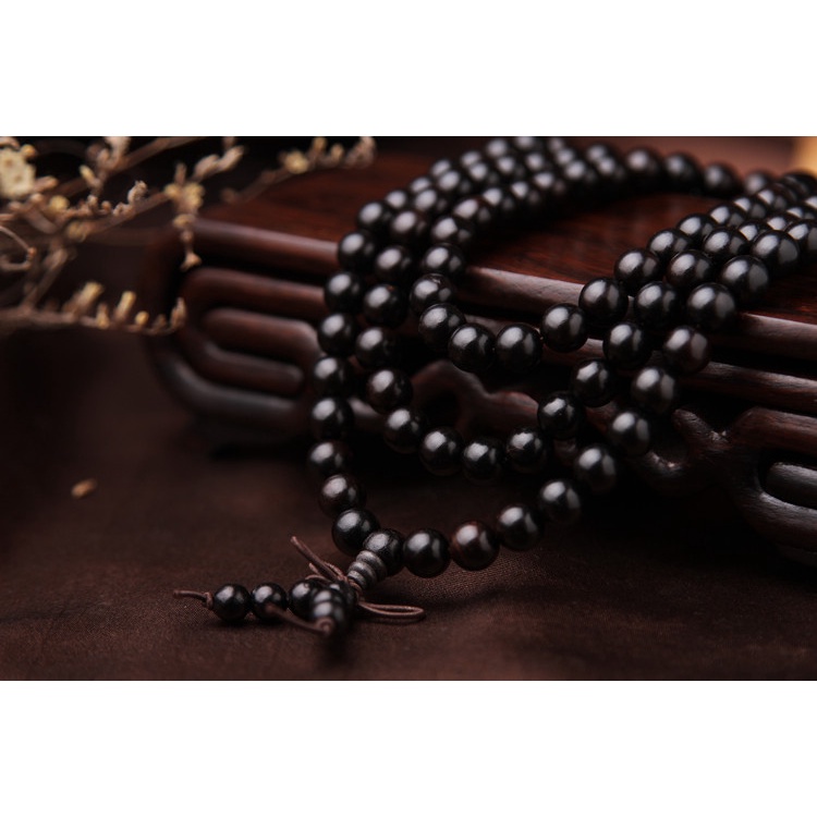 Vòng Tay Chuỗi 108 Hạt Gỗ Đàn Hương Thủ Công Thời Trang Cho Nam Và Nữ 2022