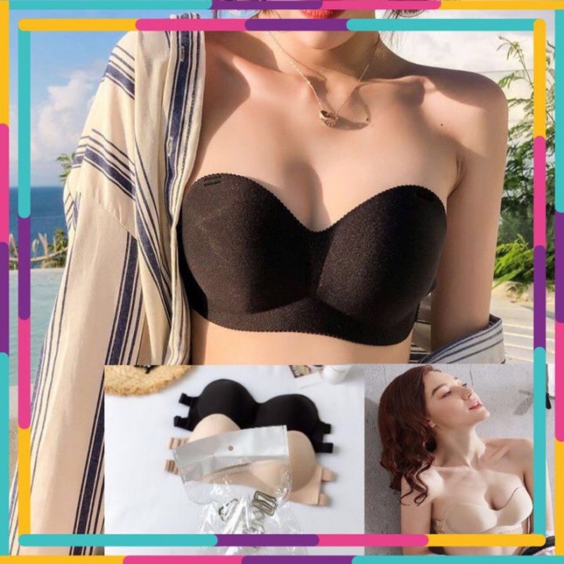 Áo bra su đúc chống tụt kèm dây trong