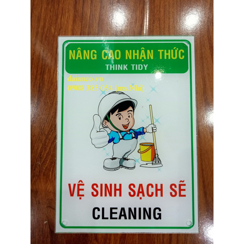 BIỂN CẢNH BÁO CHẤT LIỆU MICA ĐÀI LOAN 3 LY  CẮT LAZER- HÌNH THẬT, CÓ SẴN