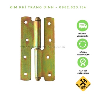 Bản Lề Cối Sắt  Mạ Vàng TAT đủ cỡ - 4 lá