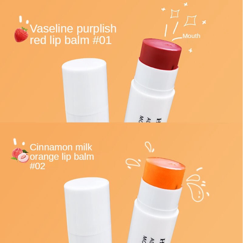 [Hàng mới về] Son dưỡng môi dưỡng ẩm màu sắc thời trang