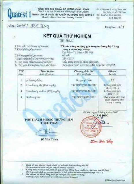 Thuốc nam dân tộc Dao Thanh Mộc Hương