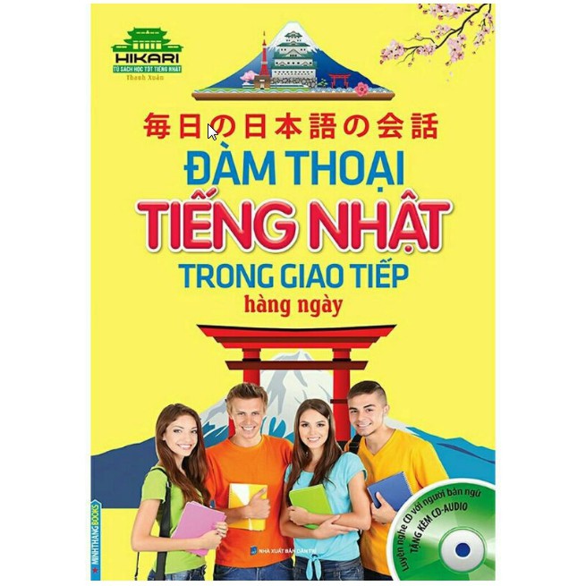 Sách - Đàm Thoại Tiếng Nhật trong giao tiếp hàng ngày