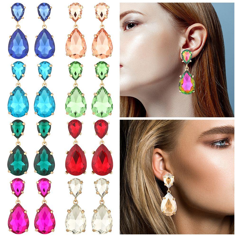 Bông Tai Dáng Dài Thiết Kế Sang Trọng Thời Trang Cho Nữ