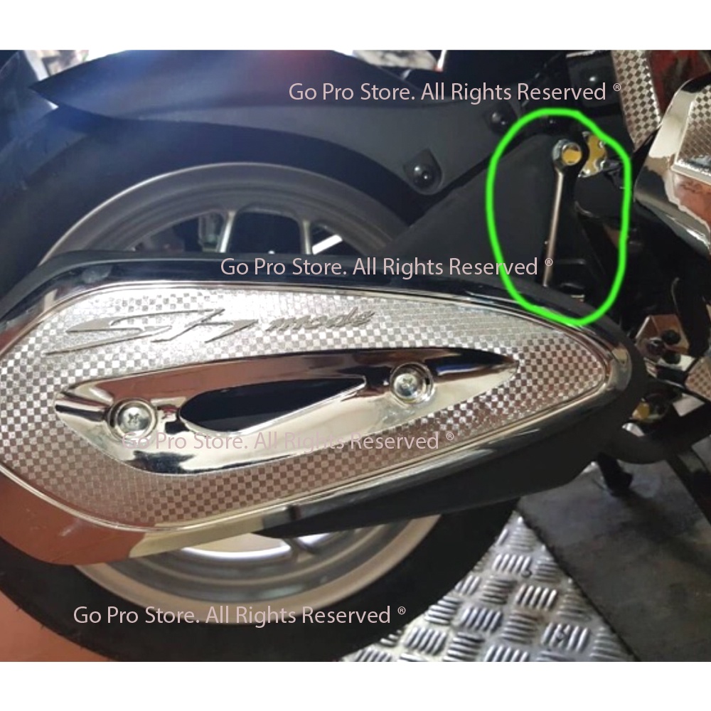 Bảo Vệ Ty Thăm Nhớt SH MODE Inox