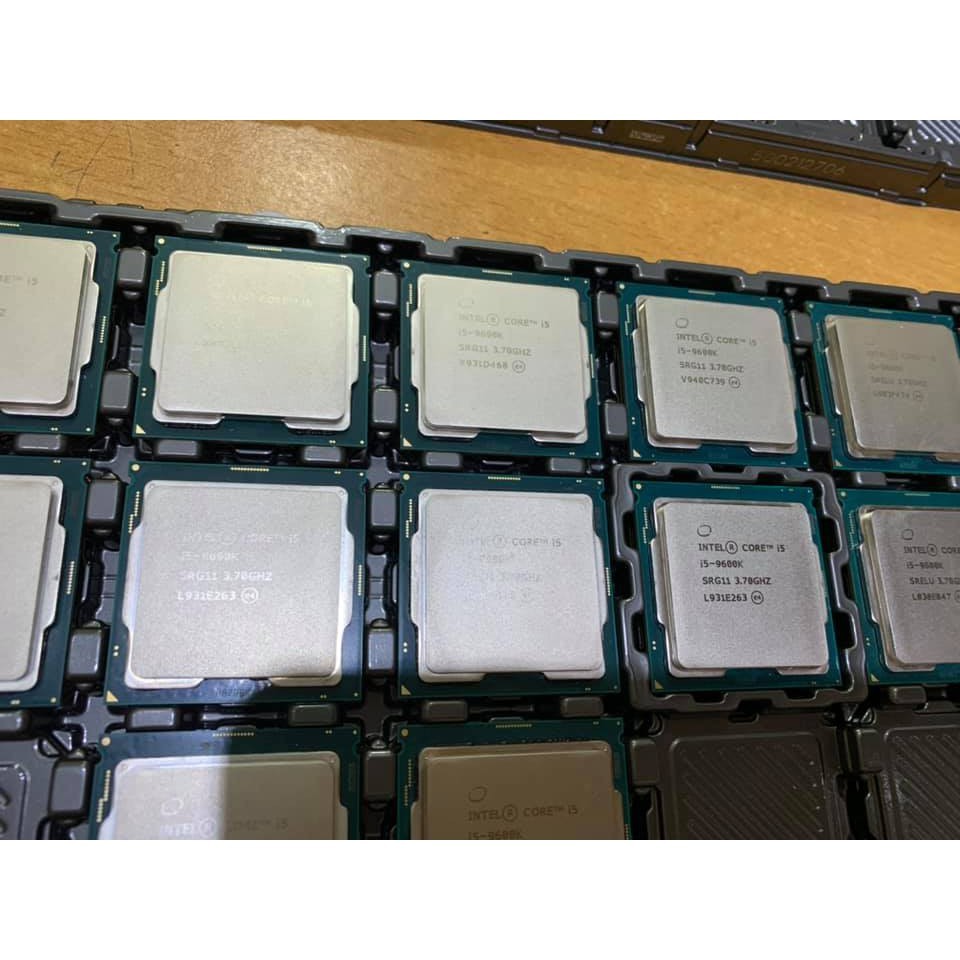 CPU CŨ INTEL CORE I5 9600K 3.7 GHZ /6 CORES 6 THREADS/ 9MB