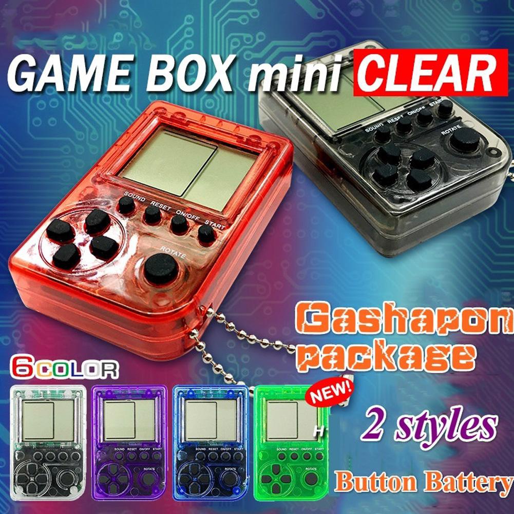 Máy chơi game cầm tay mini phong cách cổ điển kèm móc khóa