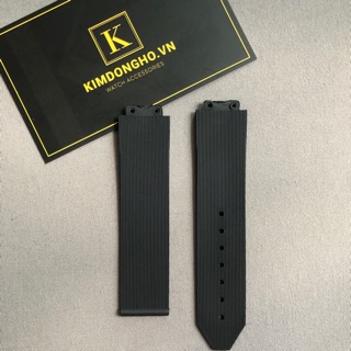 Tặng kèm tovit thay dây - Dây đồng hồ Hublot cao su nữ cho đồng hồ size 13-19-18