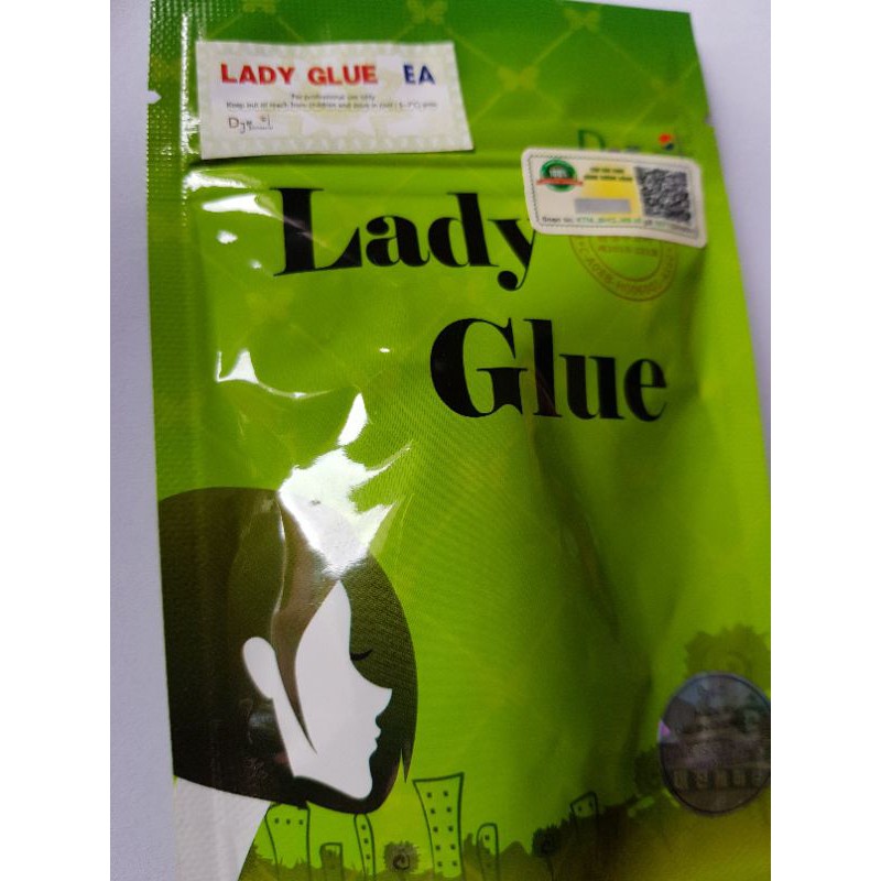 keo nối mi lady xanh - dụng cụ nối mi mr đức