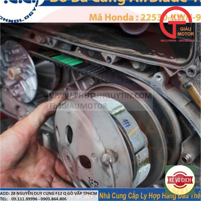 PT-HD- Bộ côn sau Honda Sh nhập /bộ nồi sau sh ý chính hãng FCC - GIÁ TỐT - UY TÍN