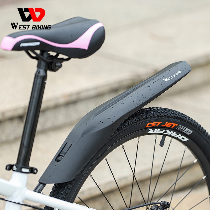 Miếng chắn bùn dành cho xe đạp MTB WEST BIKING thiết kế dài và bền bỉ 22-24 Inch