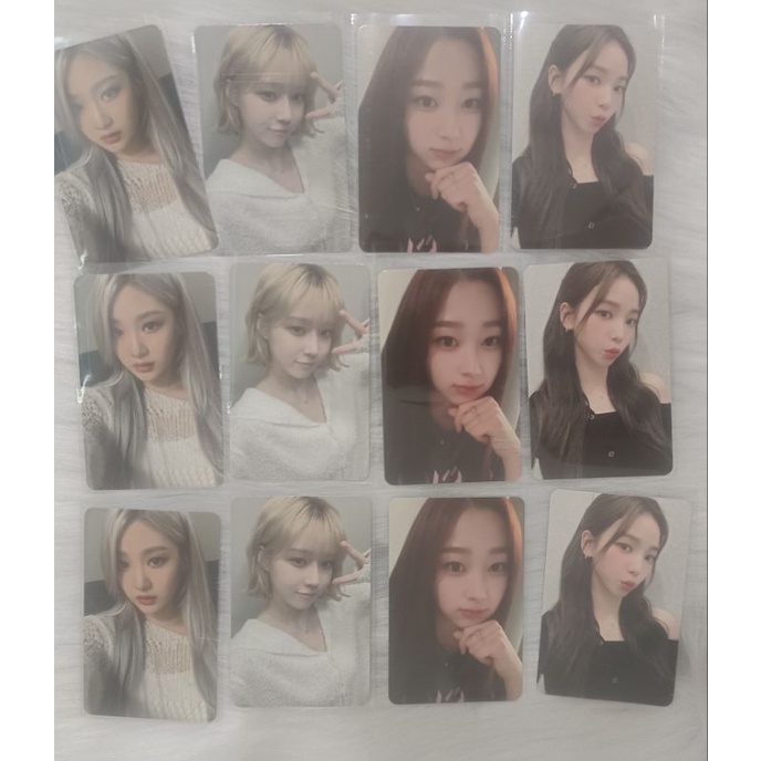 set thẻ ảnh photocard nhóm nhạc aespa GIRLS sự kiện invitation event chính hãng( winter karina gisel