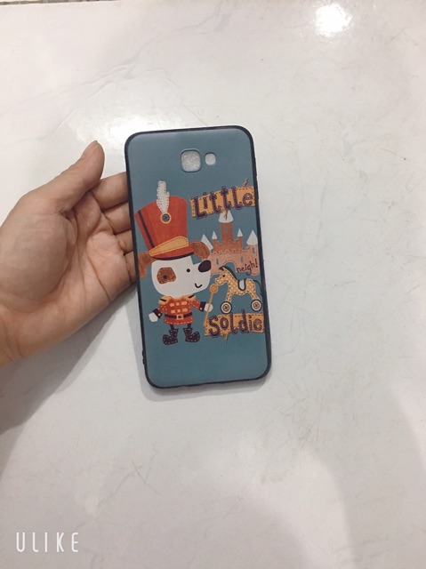 Ốp lưng J7Prime, J7 Prime chú Dog đội mũ