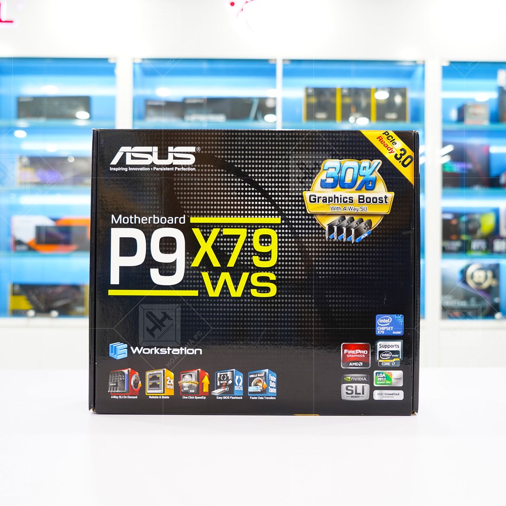 Bo Mạch Chủ MAINBOARD ASUS P9X79 WS