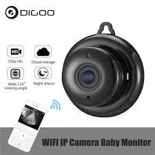 Camera Giám sát Wifi Không Dây Mini V380 đen HỒNG NGOẠI Nhìn Đêm HD 1080 | BigBuy360 - bigbuy360.vn