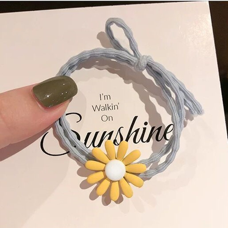 Dây Buộc Tóc Hoa Cúc Ulzzang K04 Nhiều Màu Sắc Siêu Hot | BigBuy360 - bigbuy360.vn