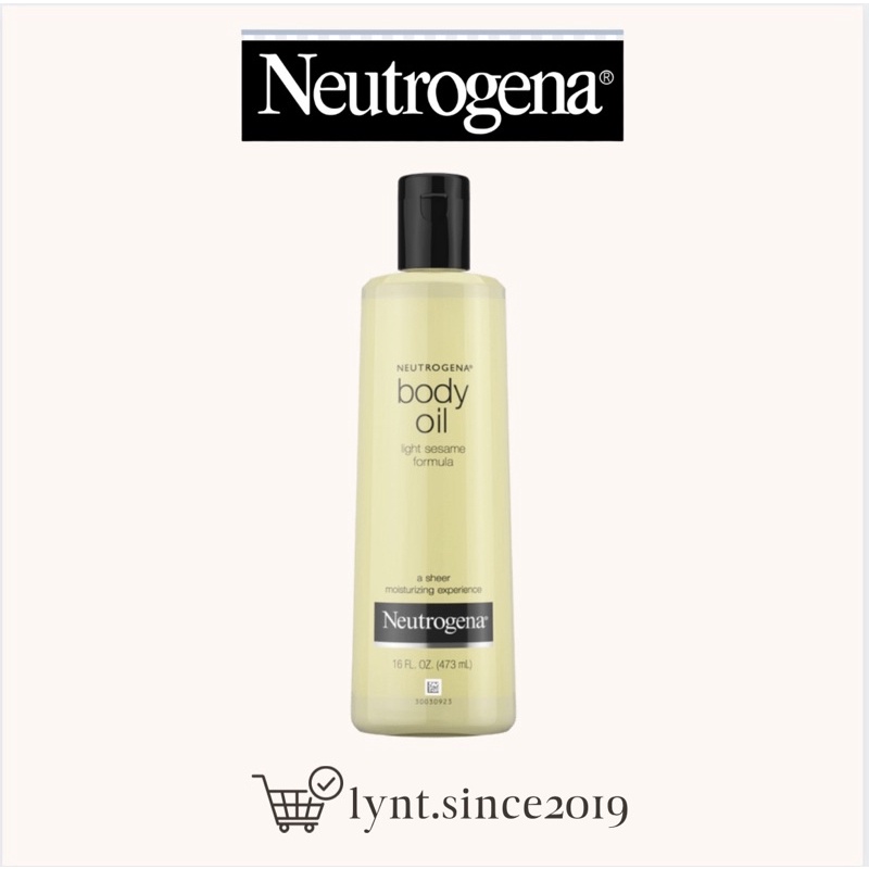 Dầu dưỡng thể Neutrogena Body Oil Light Sesame Formula 473ml