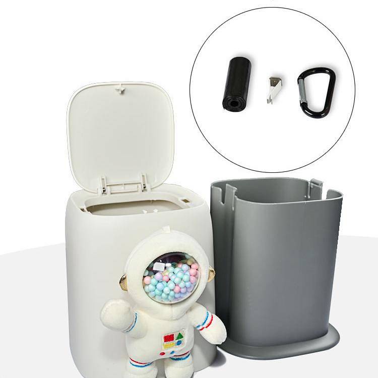 Thùng rác ghế sau cửa thoát khí xe hơi hoạt hình phi hành gia