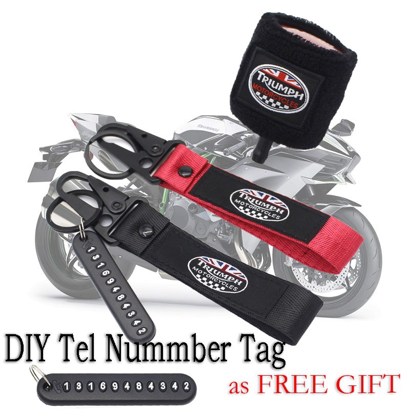 Set móc khóa và dây đai tiện lợi dành cho xe mô tô Triumph