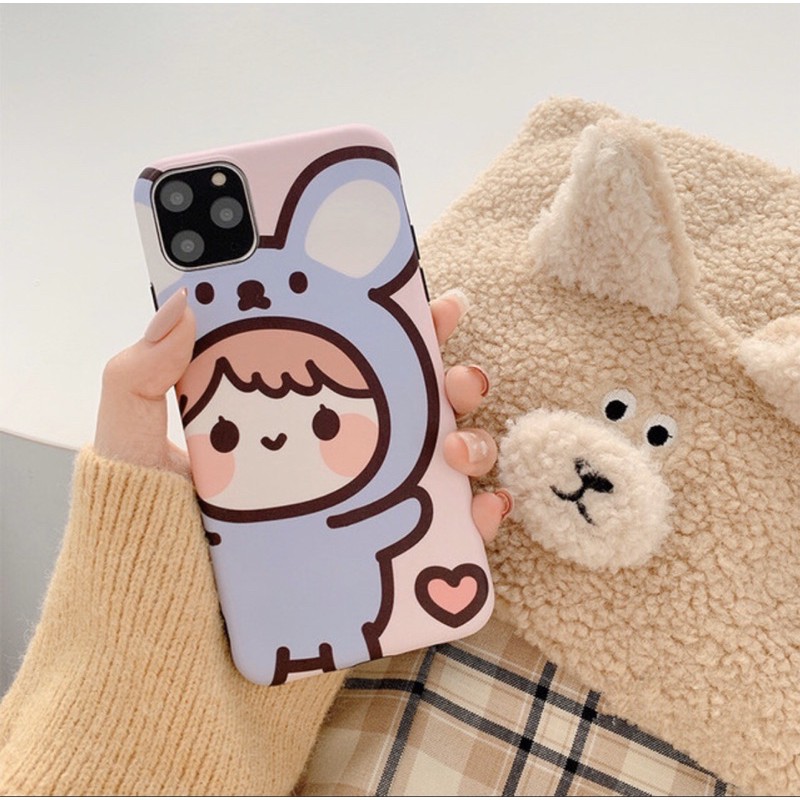 Ốp dẻo Mèo vàng / Thỏ hồng