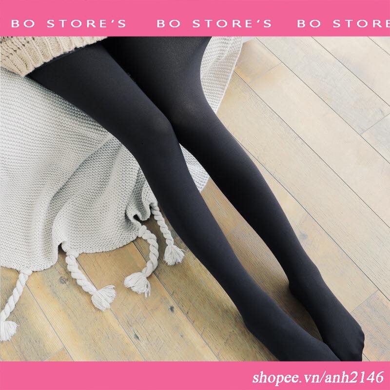 Quần Tất Lót Nỉ Kín Bàn Chân Dày Dặn Ấm Áp