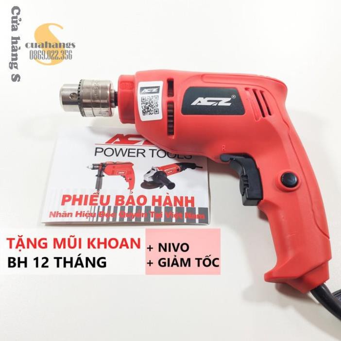 Khoan lõi đồng ACZ 6109 tặng mũi khoan - BH 12 tháng