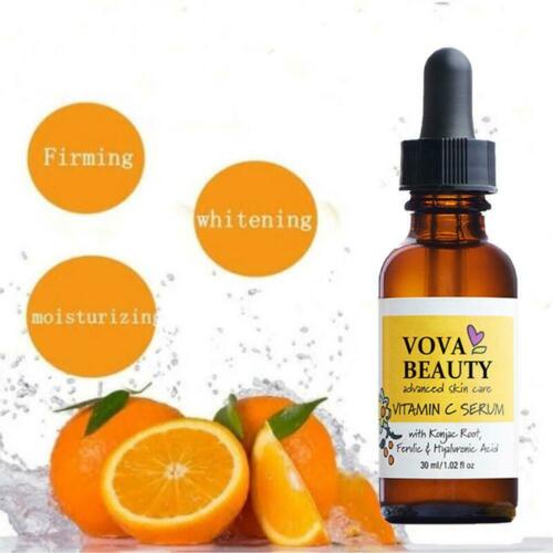 Serum Vitamin C làm trắng da loại bỏ tàn nhang se khít lỗ chân lông làm sáng da U0W2