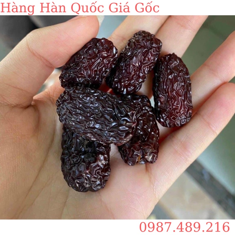 Mứt táo đen hàn quốc, mức táo đen Hàn Quốc sấy khô loại 1