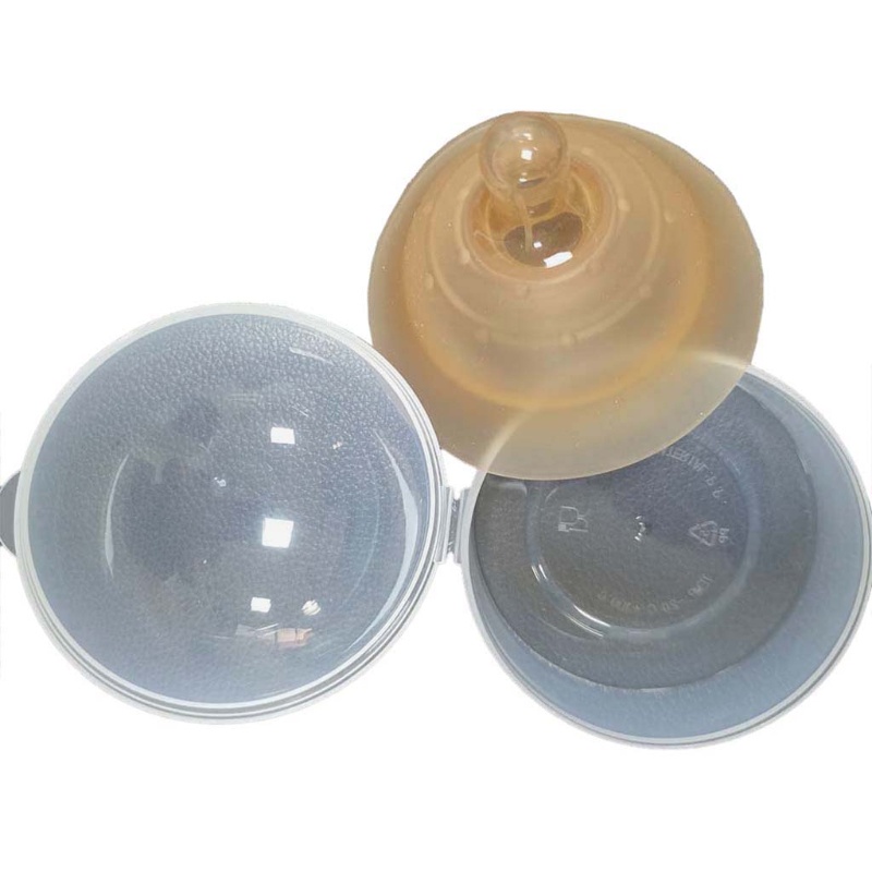 Núm Vú Silicone Hai Lớp Bảo Vệ Đầu Ngực Cho Mẹ Bỉm Sữa