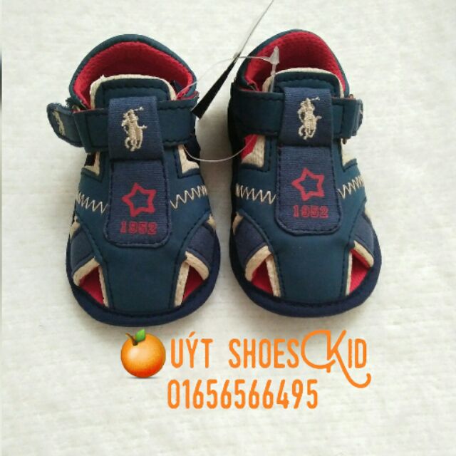 Sandal tập đi bé trai