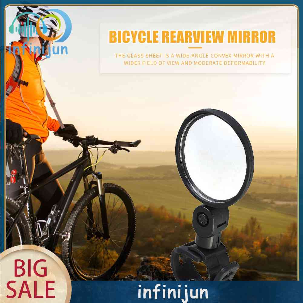 Gương Chiếu Hậu Gắn Tay Lái Xe Đạp Leo Núi Tiện Dụng