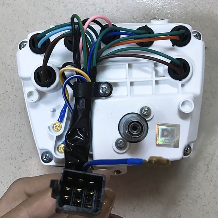 Đồng hồ xe máy super dream vàng osakar