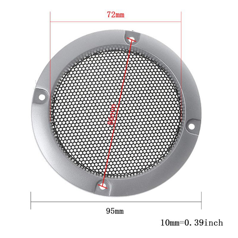 Bộ 2 Lưới Bảo Vệ Loa Siêu Trầm 3" Chất Lượng Cao