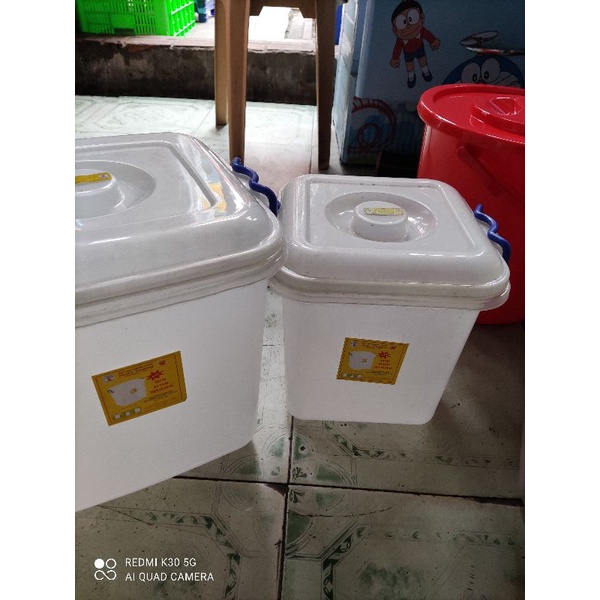Thùng gạo đa vuông có nắp ( nhỏ,trung,lớn)