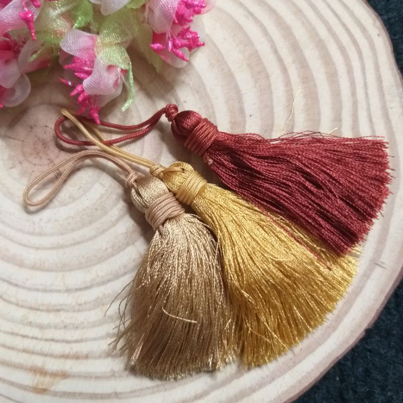 Dây tua rua trang trí ,dây dài 6cm và 10cm.