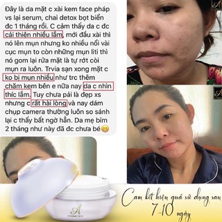 Combo Kem Face Pháp 50g  + Detox Bọt Biển 80ml