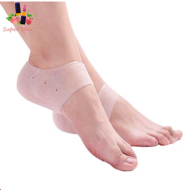 Miếng đệm bọc gót chân bằng silicone giúp bảo vệ và giảm đau