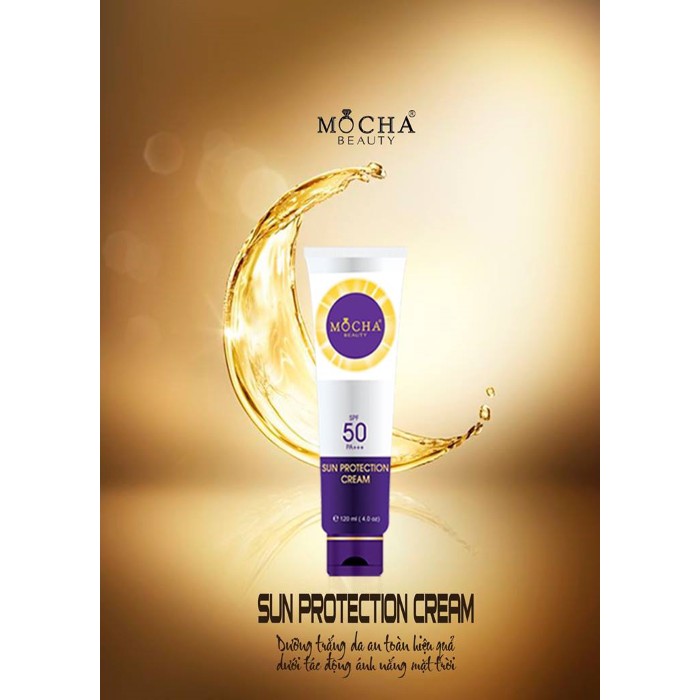 Kem chống nắng SPF 50 PA++ Mocha