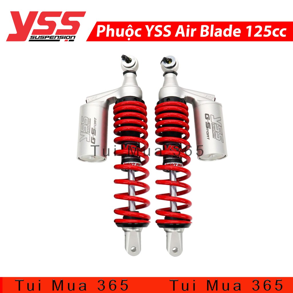 Phuộc YSS Bình Dầu Honda Air Blade 125cc Thái Lan