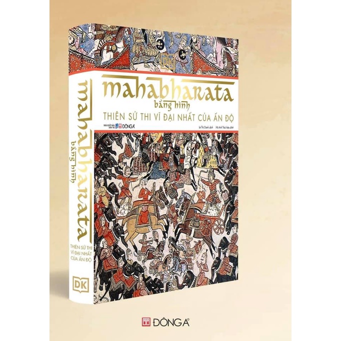 Sách - Mahabharata Bằng Hình - Thiên Sử Thi Vĩ Đại Nhất Của Ấn Độ (Bìa Cứng) (Bình Book)