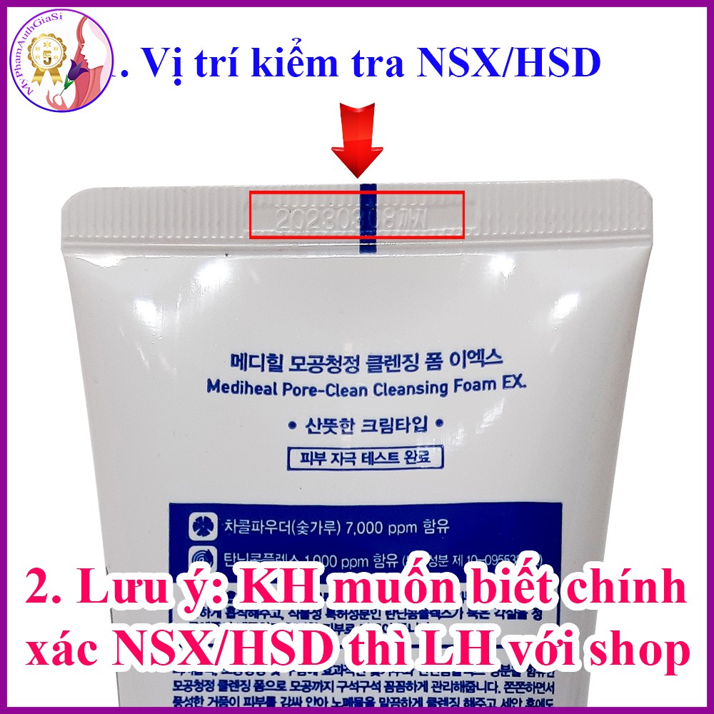 Sữa rửa mặt mediheal cleansing foam | BigBuy360 - bigbuy360.vn